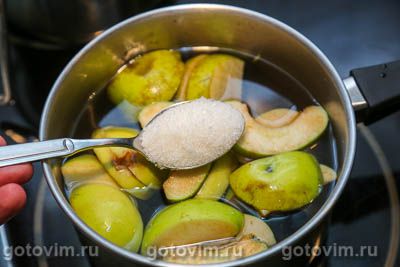 Компот из терна с яблоками Компот из терна с яблоками