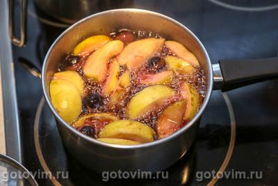 Компот из терна с яблоками Компот из терна с яблоками