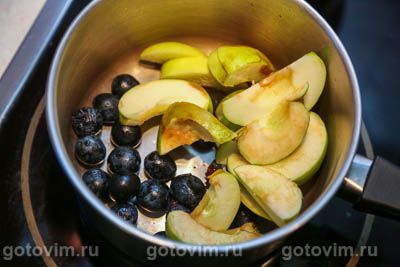 Компот из терна с яблоками Компот из терна с яблоками