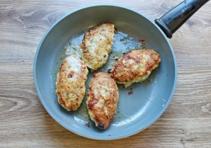 Котлеты с луком пореем