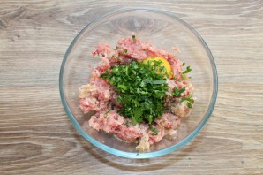 Котлеты с луком пореем