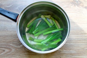 Котлеты с луком пореем