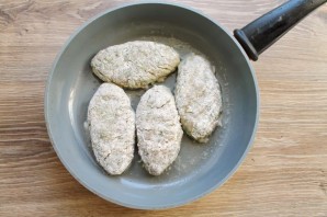 Котлеты с луком пореем