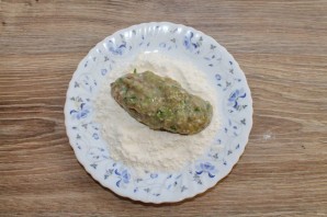 Котлеты с луком пореем