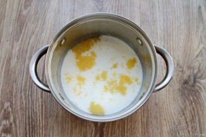 Кукурузная каша с черносливом