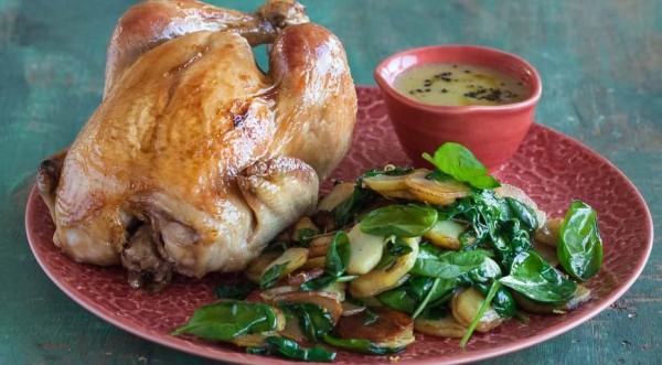 Курица, запеченная в фольге, пошаговый рецепт с фото