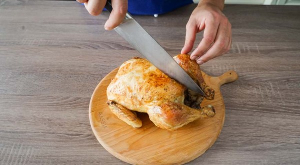 Курица, запеченная в фольге, пошаговый рецепт с фото