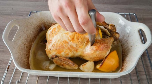 Курица, запеченная в фольге, пошаговый рецепт с фото