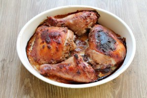 Куриные ножки в брусничном маринаде