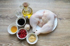 Куриные ножки в брусничном маринаде