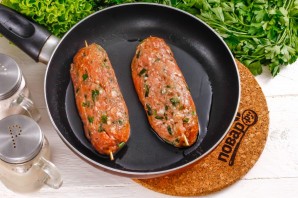 Люля кебаб с зеленью