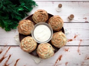 Маффины из цветной капусты Маффины из цветной капусты