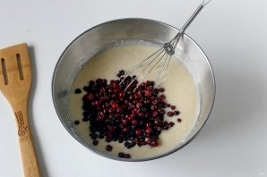 Манник с брусникой