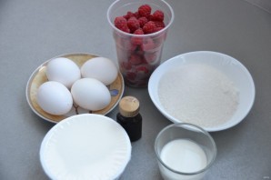 Меренговый рулет с маскарпоне