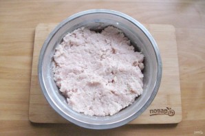 Мясной куриный хлеб