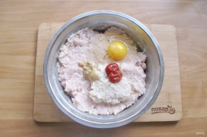 Мясной куриный хлеб