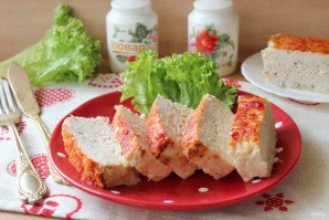 Мясной куриный хлеб