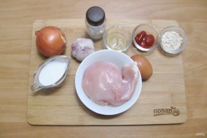 Мясной куриный хлеб