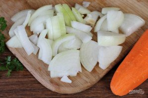 Мясо с сельдереем в мультиварке