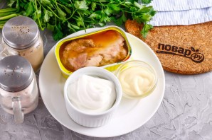 Мусс из печени трески