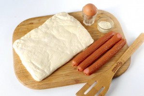 Охотничьи колбаски в тесте