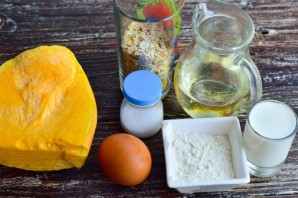 Оладьи из тыквы и овсяных хлопьев Оладьи из тыквы и овсяных хлопьев