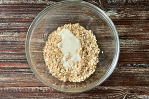 Овсяное печенье без муки и яиц