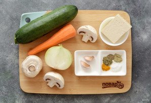 Паштет из кабачков с грибами