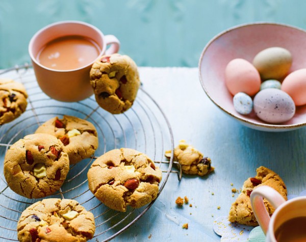 Печенье с белым шоколадом