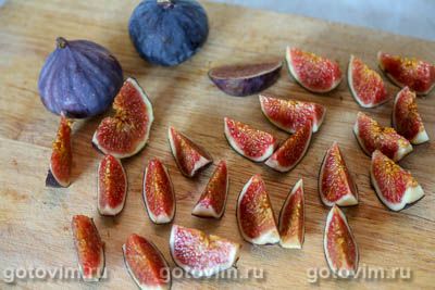 Пирог с инжиром и сахарно-коричной корочкой Пирог с инжиром и сахарно-коричной корочкой