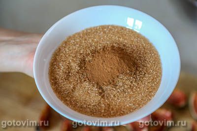 Пирог с инжиром и сахарно-коричной корочкой Пирог с инжиром и сахарно-коричной корочкой