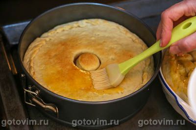Пирог с калиной
