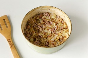 Пирог с копченой курицей