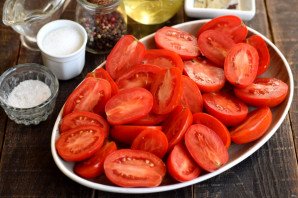 Помидоры половинками без стерилизации на зиму