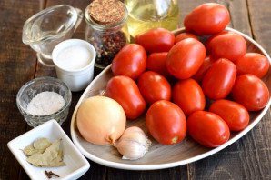 Помидоры половинками без стерилизации на зиму