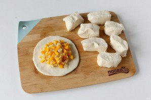 Постная самса с тыквой