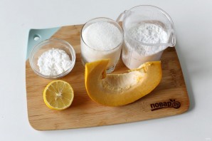 Рахат-лукум из тыквы