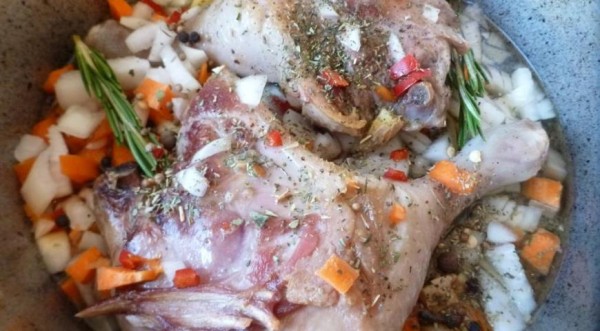 Рийет из утки с яблоком, пошаговый рецепт с фото