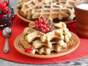 Ржаные вафли