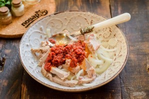 Салат "Гвардейский" Салат "Гвардейский"