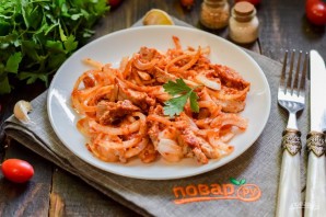 Салат "Гвардейский" Салат "Гвардейский"