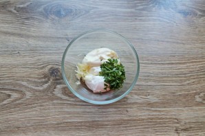 Салат из редьки с языком