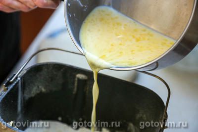 Сдобный хлеб в хлебопечке Сдобный хлеб в хлебопечке