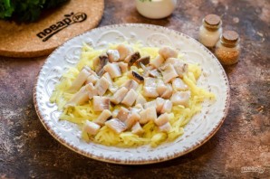 Селедка под шубой по-королевски