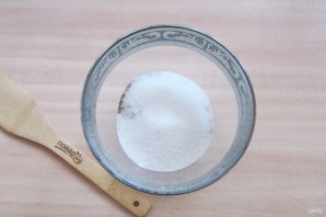 Шоколадный кекс-пудинг