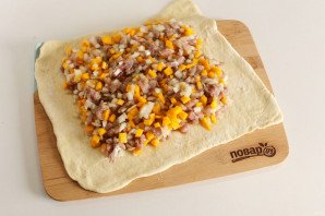 Шумуш с тыквой и мясом