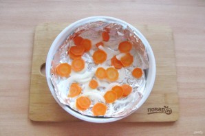 Скумбрия с овощами в пароварке