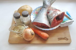 Сливочный суп с красной рыбой