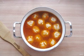 Солянка с фрикадельками