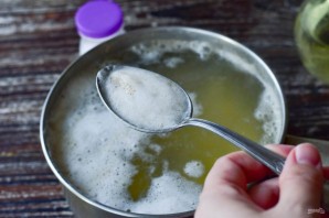 Суп с куриными сердечками и рисом